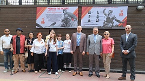 Remembrance Wall Inaugurated at the Russian House in Dhaka